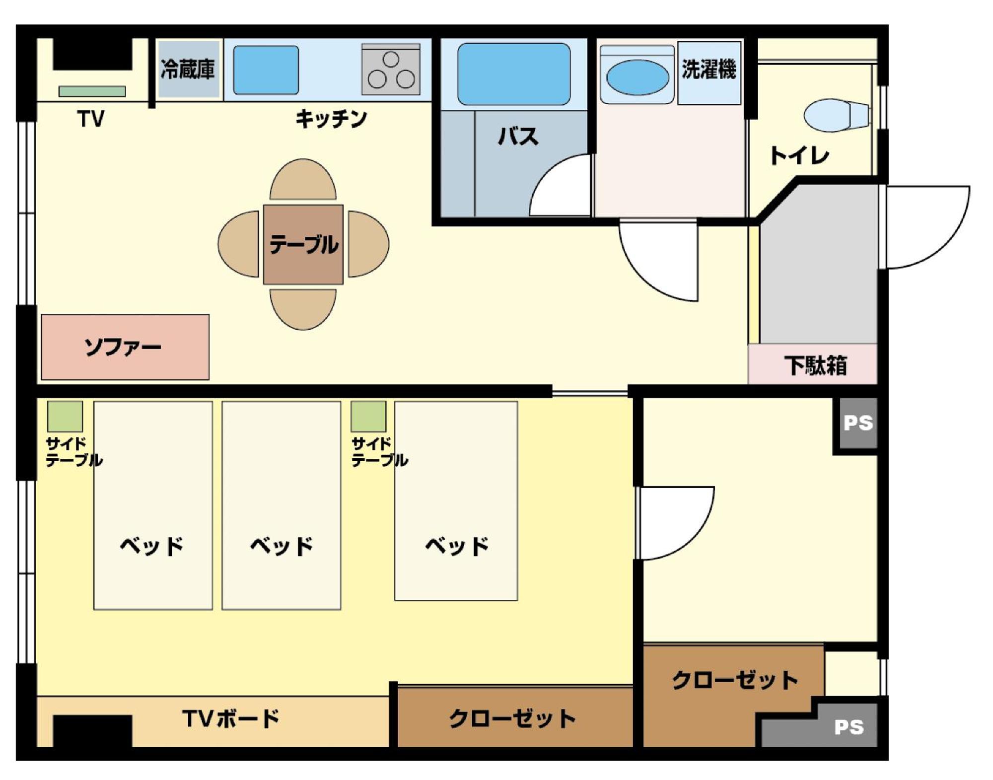 Matsui Building Leilighet Tokyo Rom bilde